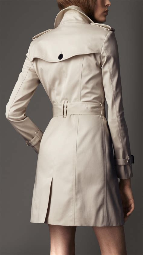 burberry trench coat slim fit